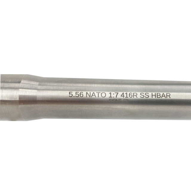 16" RAZOR Stainless Steel AR15 HBAR Barrel—5.56 NATO Mid-Length 1:7 Twist - Image 3