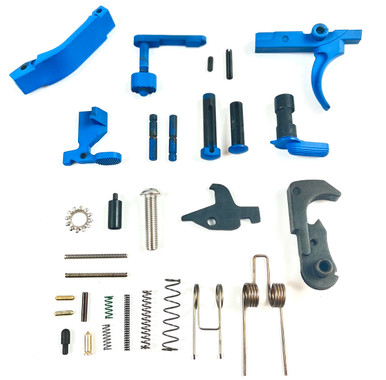 AR15 BLUE Lower Parts Kit LPK - Image 2