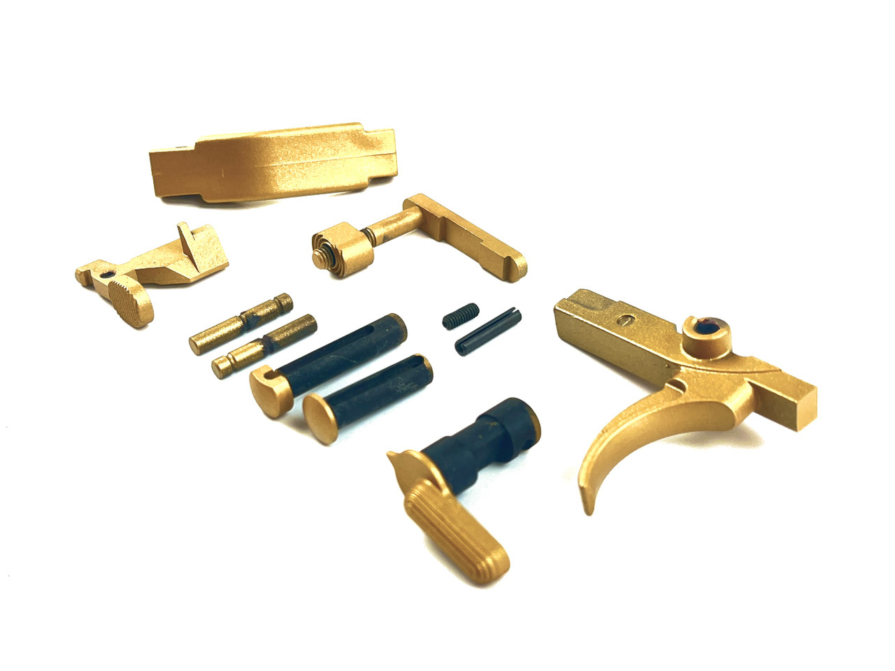 AR15 Gold XSlick Lower Parts Kit LPK - Image 3