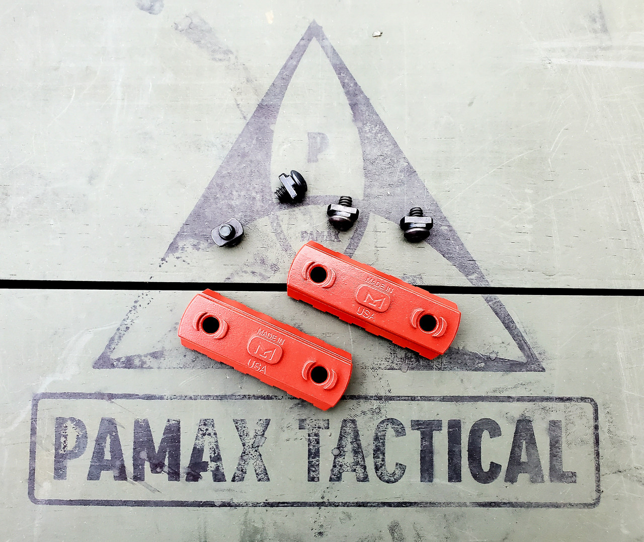 AR15 M-LOK Rail Section - XSlick Red - Image 7
