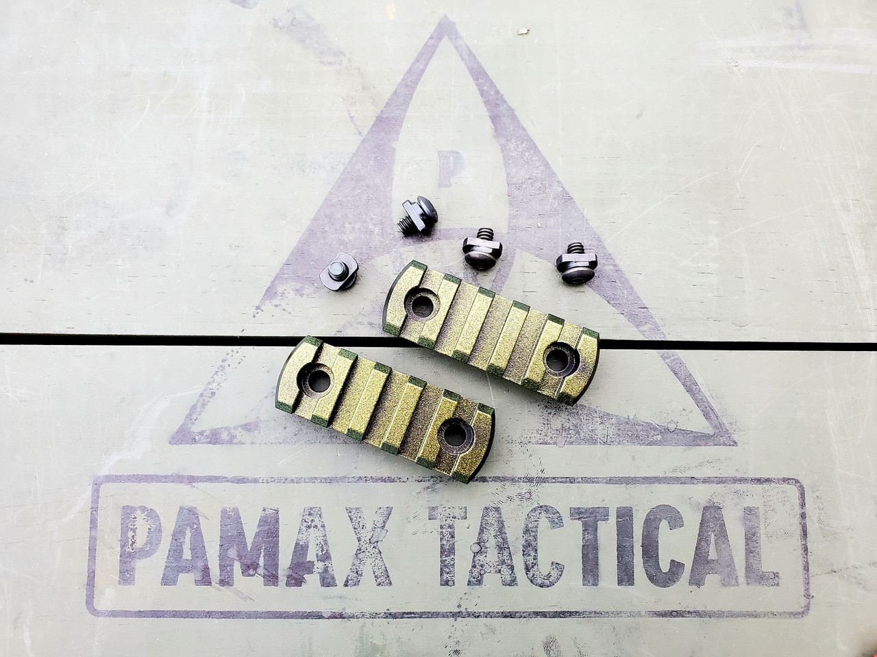 AR15 M-LOK Rail Section - XSlick Red - Image 3