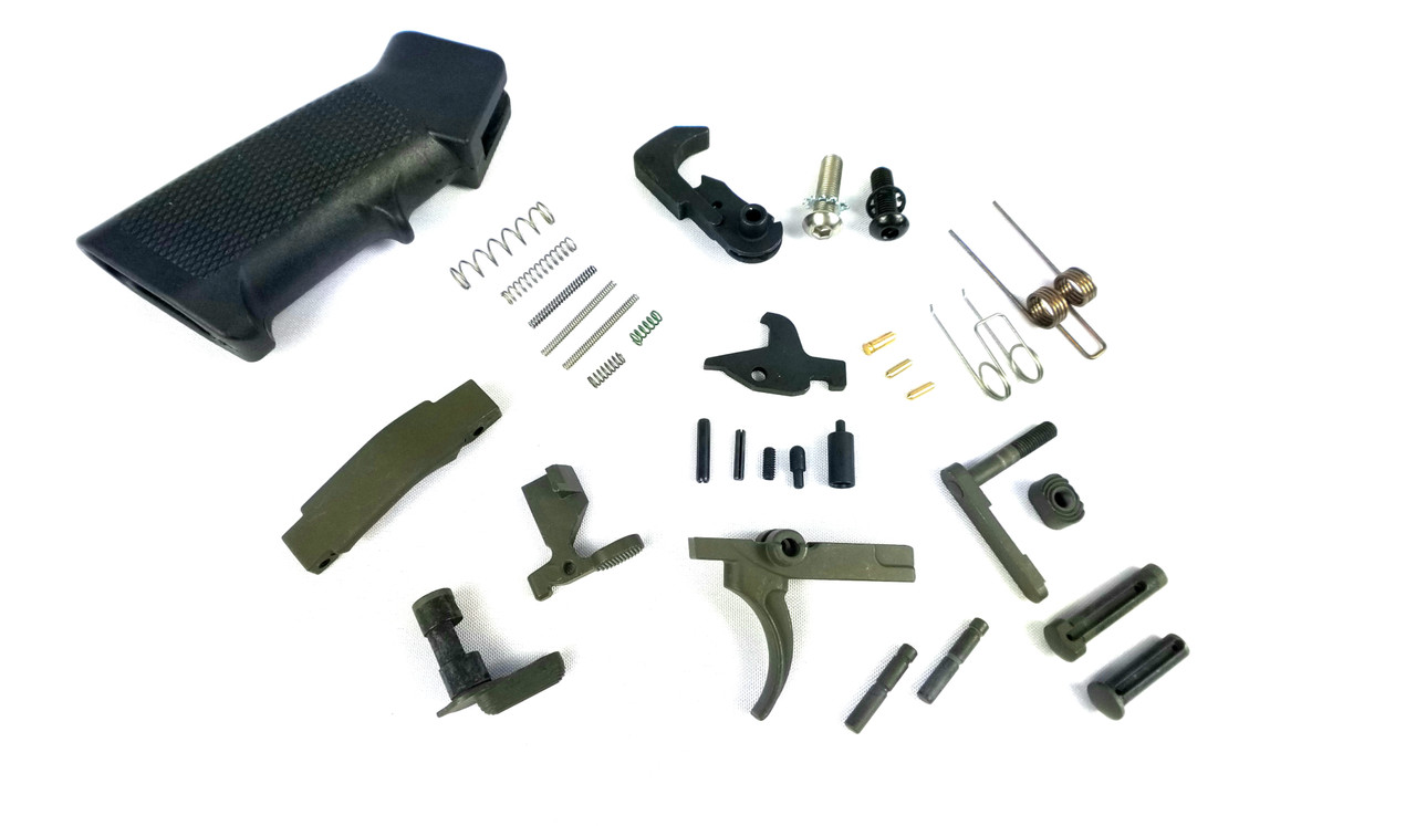 AR15 OD/Green Lower Parts Kit LPK - Image 2