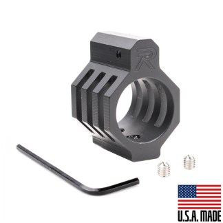 Caged  .750 CNC  Steel Gas Block