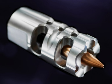 Crusader Muzzle Brake - Stainless - Image 2