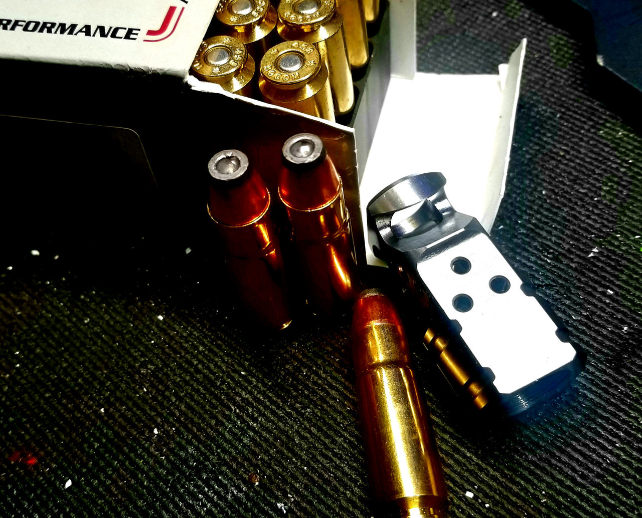 HADES Hybrid Gen2 .458 SOCOM Muzzle Device - 5/8x32 - Stainless - Image 3