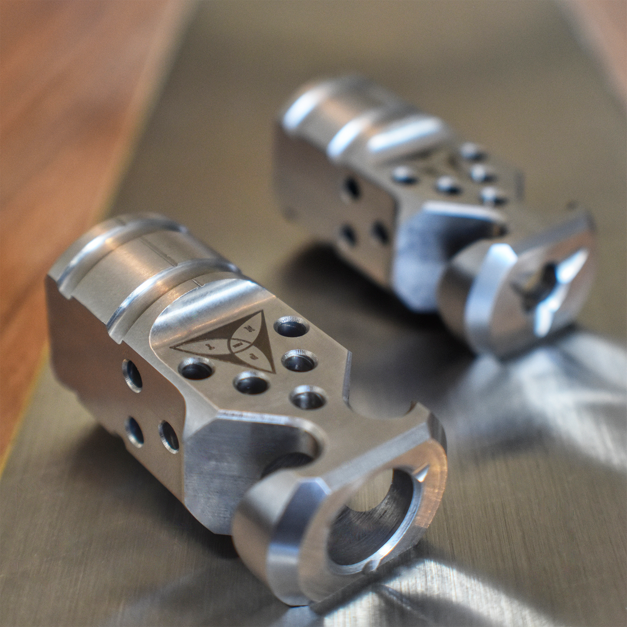 HADES Hybrid Gen2 .458 SOCOM Muzzle Device - 5/8x32 - Stainless - Image 7