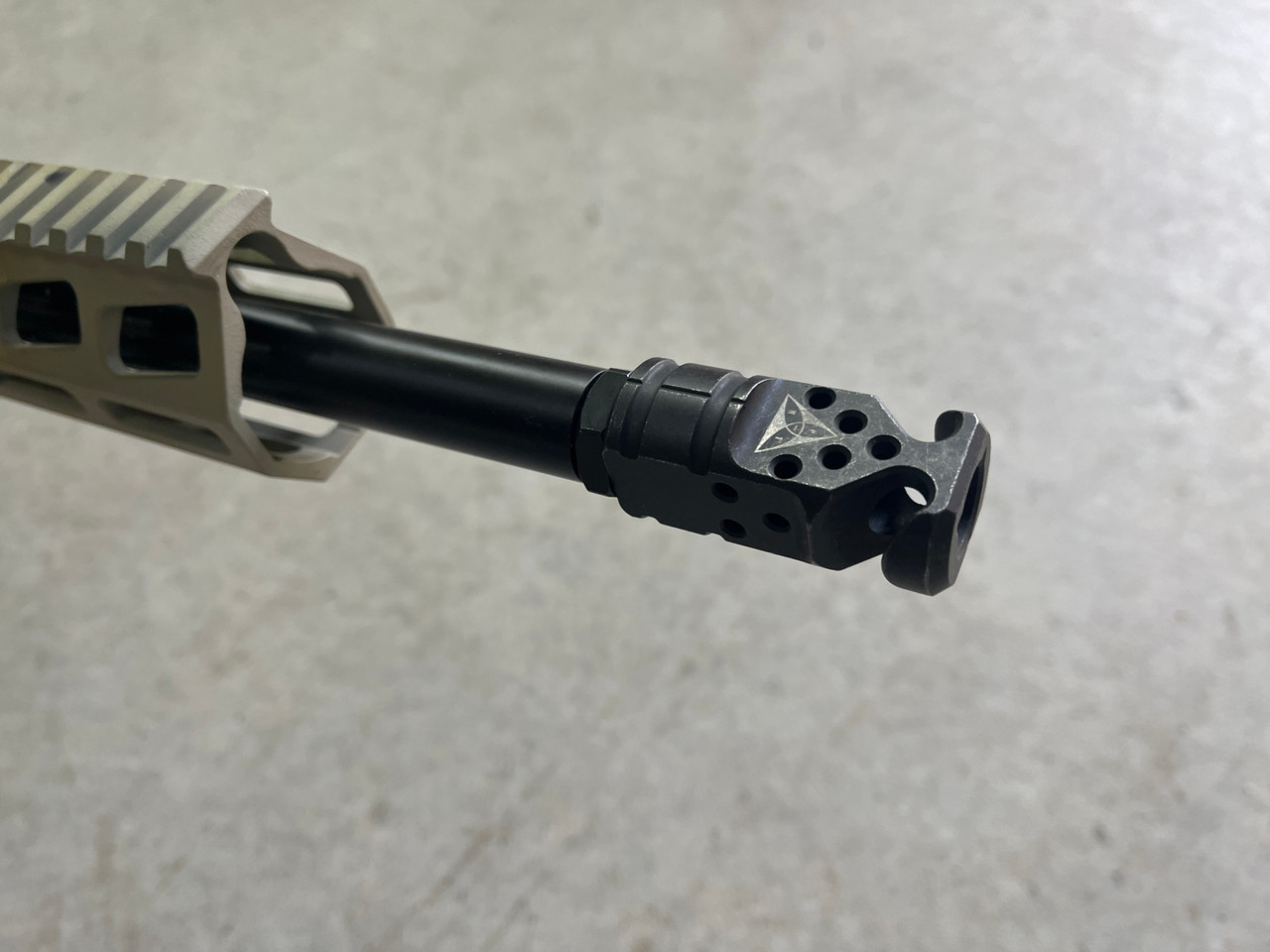 HADES Hybrid Gen2 Muzzle Device - Black - 1/2x28 - Image 4