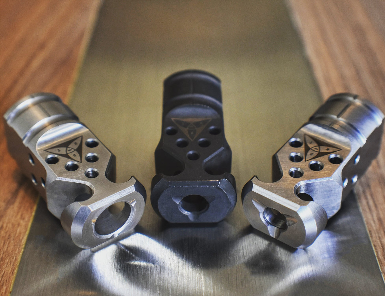 HADES Hybrid Gen2 Muzzle Device - Black - 1/2x28 - Image 2
