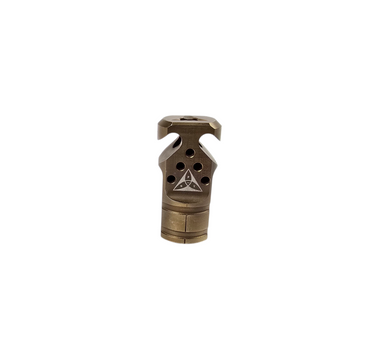 HADES Hybrid Gen2 Muzzle Device - Burnt Bronze - 1/2x28 - Image 2