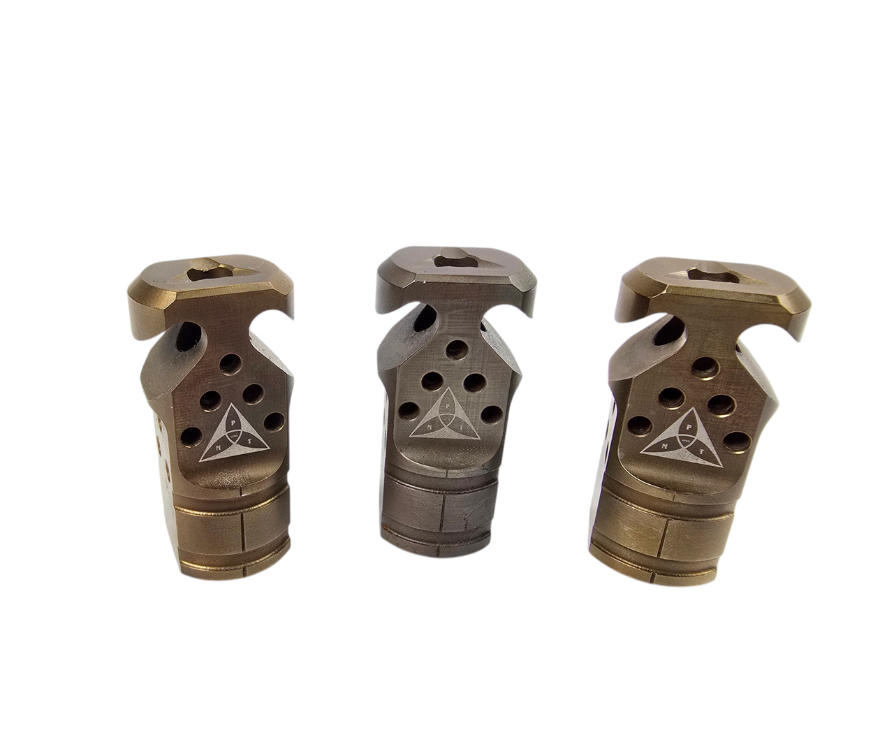 HADES Hybrid Gen2 Muzzle Device - Burnt Bronze - 1/2x28 - Image 5