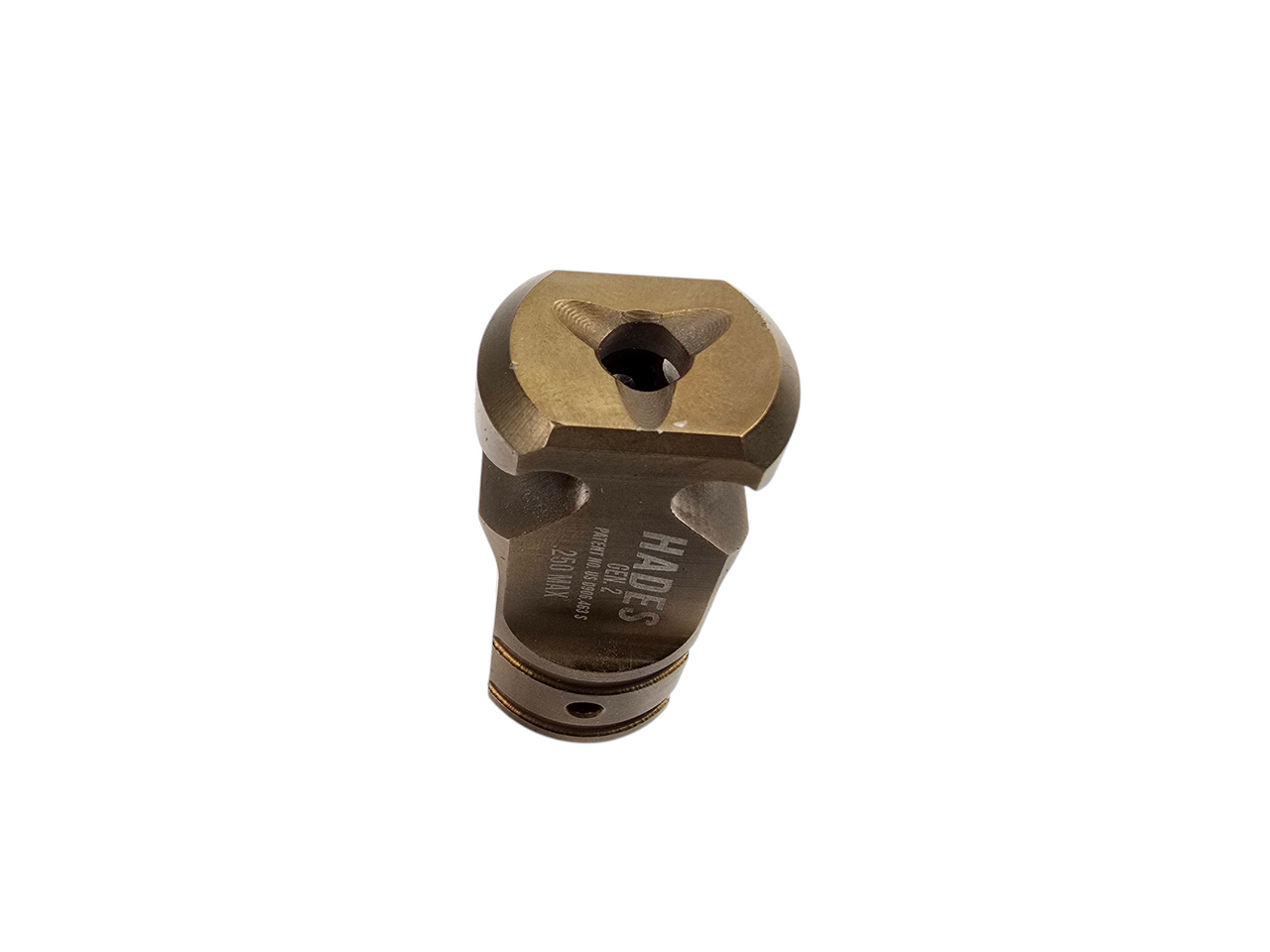 HADES Hybrid Gen2 Muzzle Device - Burnt Bronze - 1/2x28 - Image 4