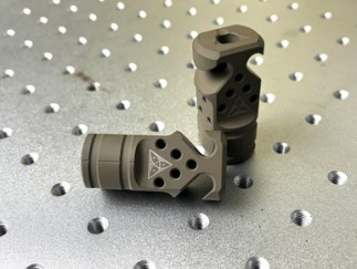 HADES Hybrid Gen2 Muzzle Device - FDE - 1/2x28
