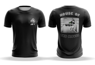 "House of the Mouse " Militia Mint T-Shirt - Black