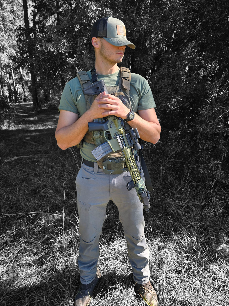 Join or Die PAMAX Tactical OD Green Shirt - Image 6