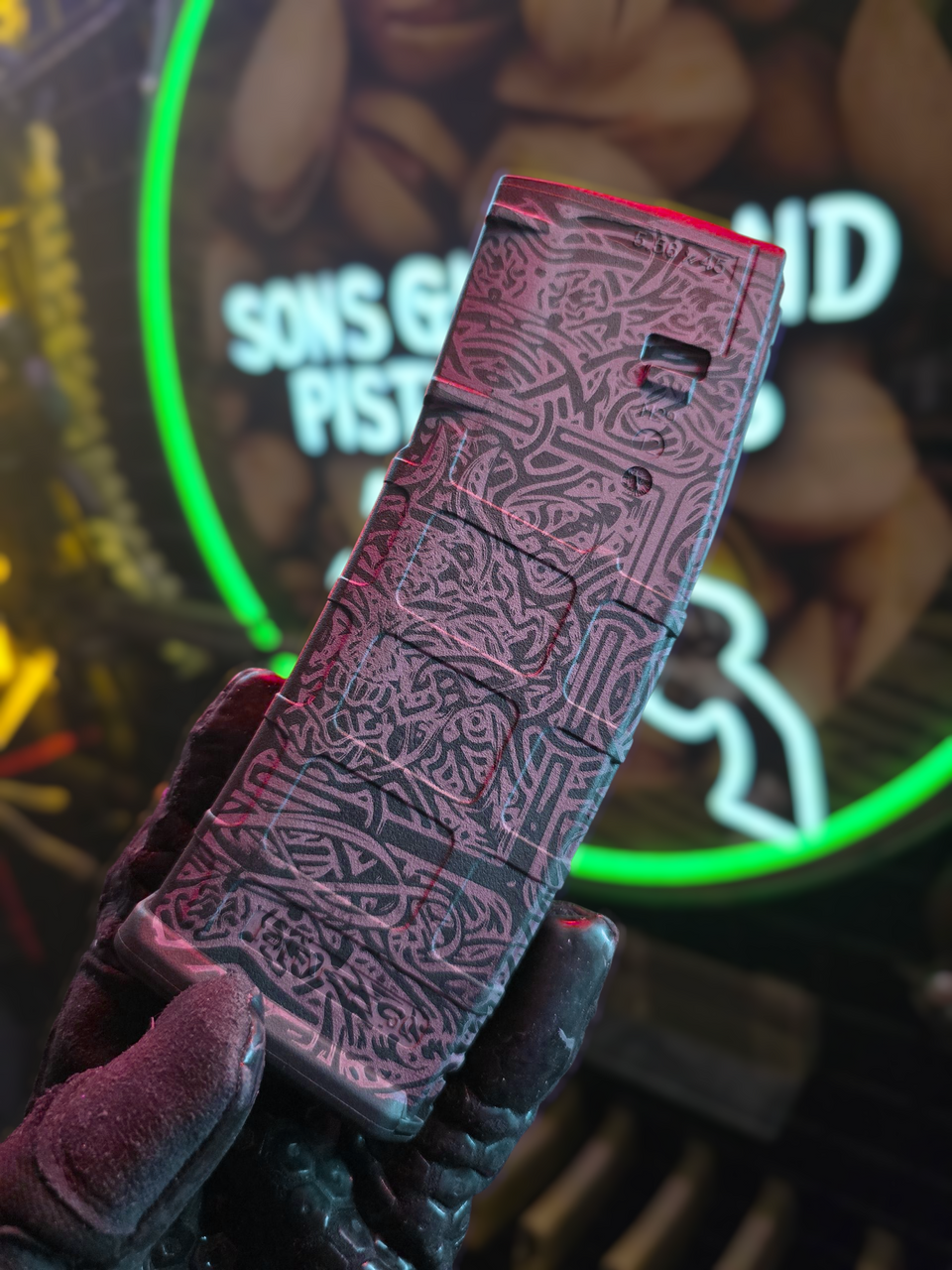 Magpul M2 MOE 30rd PMag AR15/M4 - Packs a Punch Camo - Image 7