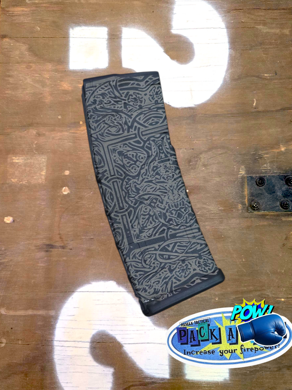 Magpul M2 MOE 30rd PMag AR15/M4 - Packs a Punch Camo - Image 3