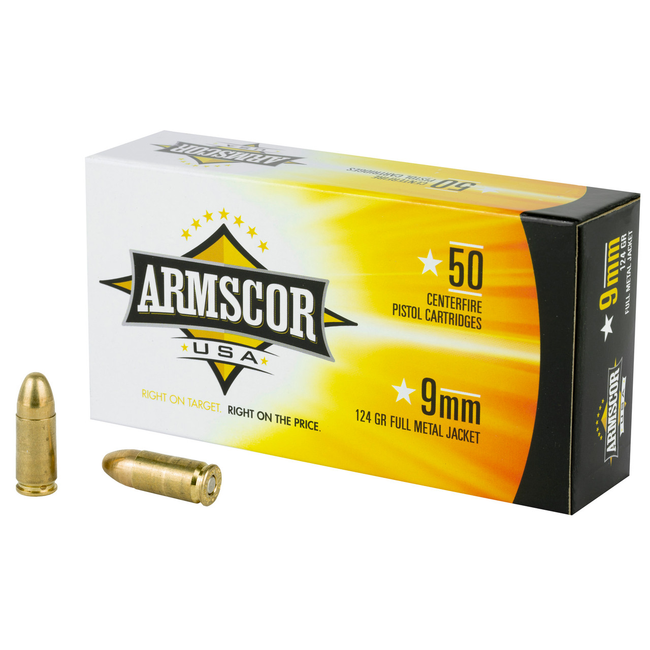 Magtech 9MM 115 Grain FMJ 50 Round Box - Image 3