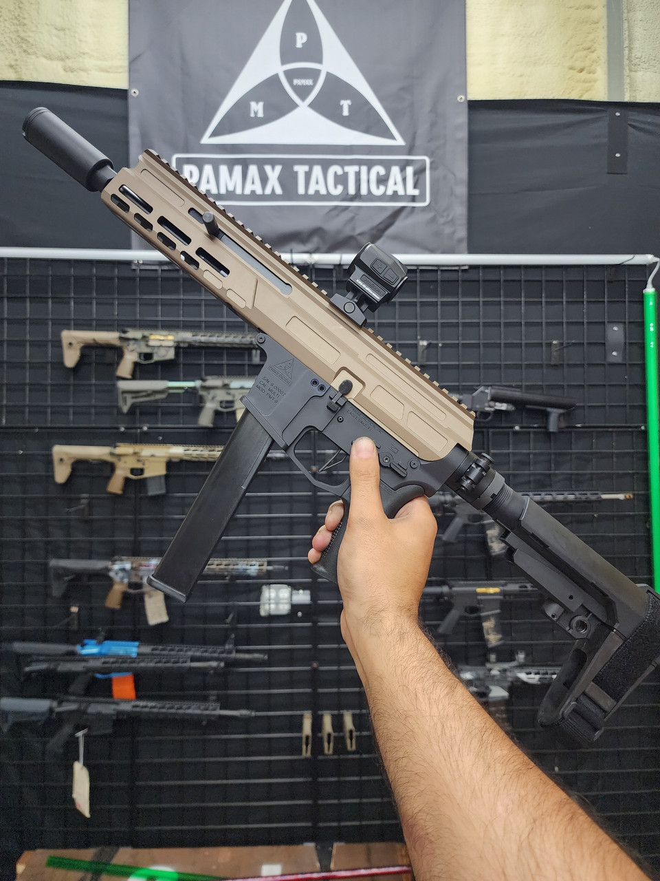 Matador MAT-9 Bufferless 9mm Roller Delay Complete Upper - FDE - Image 7