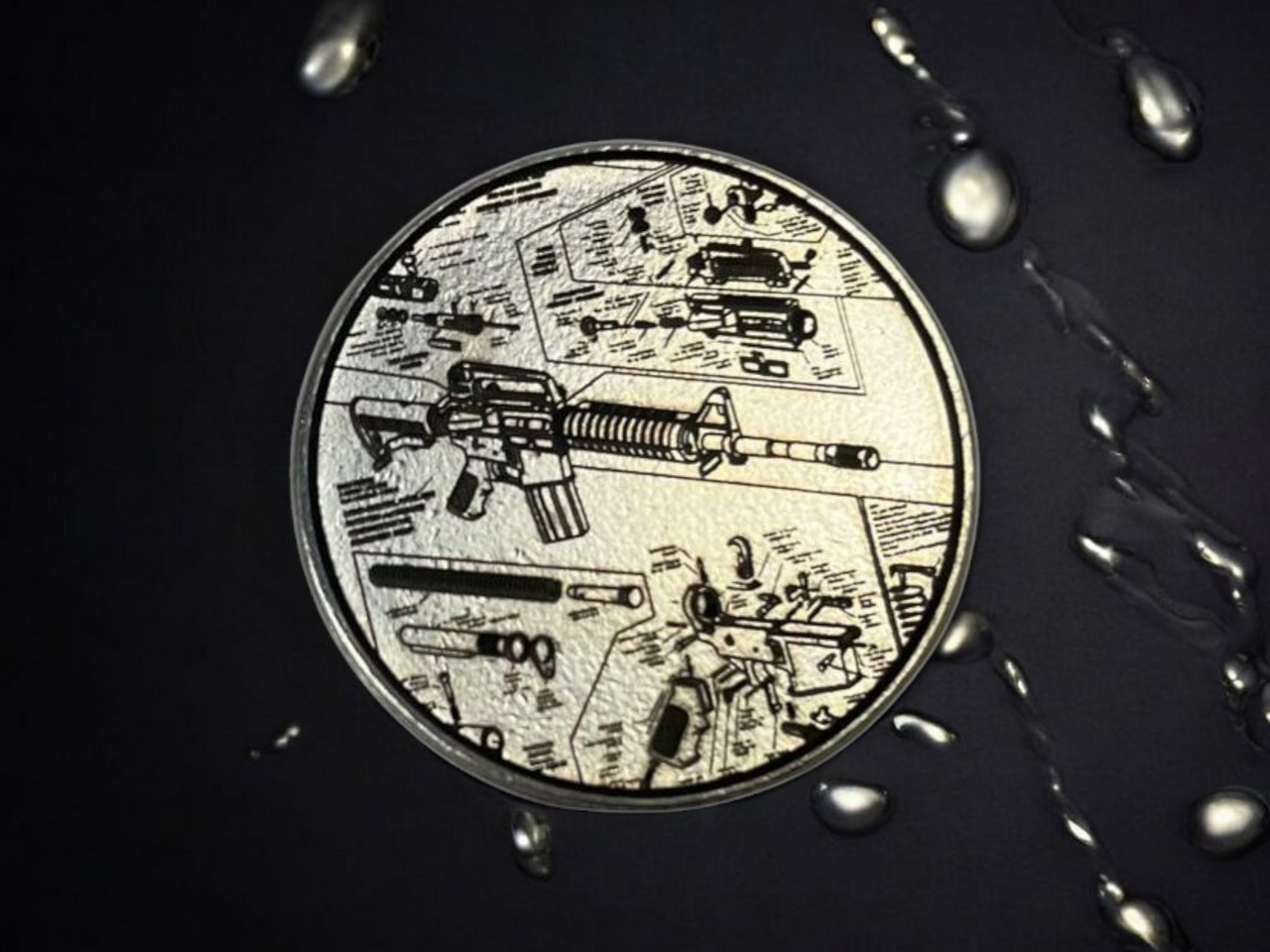 Militia Mint 1-oz .999 Troy Silver Collector Challenge Coin - Samurai - Image 4