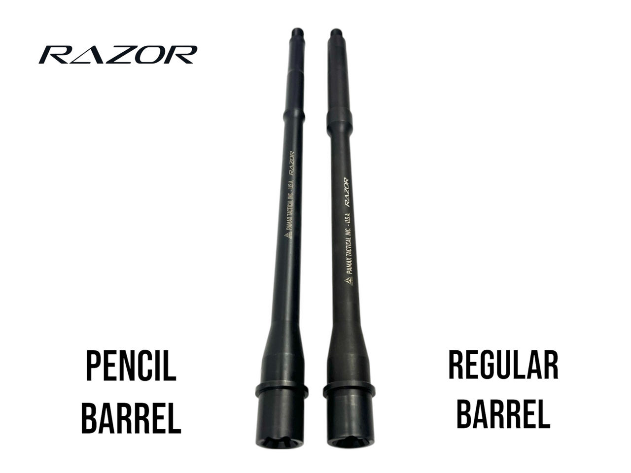 PAMAX RAZOR AR15 / M16 Barrel - 5.56 13.9" Mid-Length 1:7 PENCIL- Nitride - Image 8