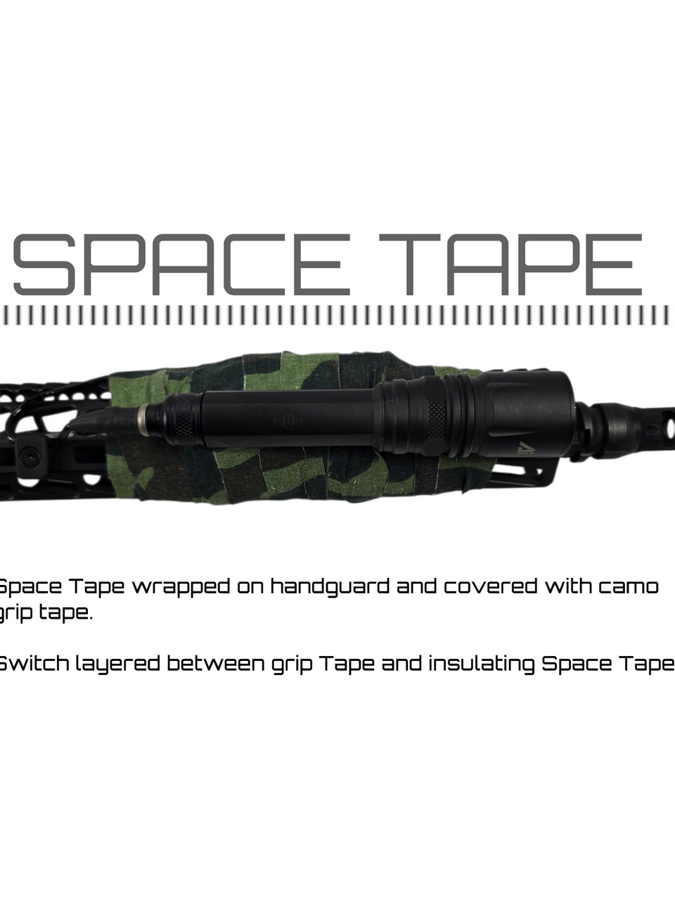 PAMAX Space Tape - Handguard / Suppressor Insulated Wrap Kit - Image 4