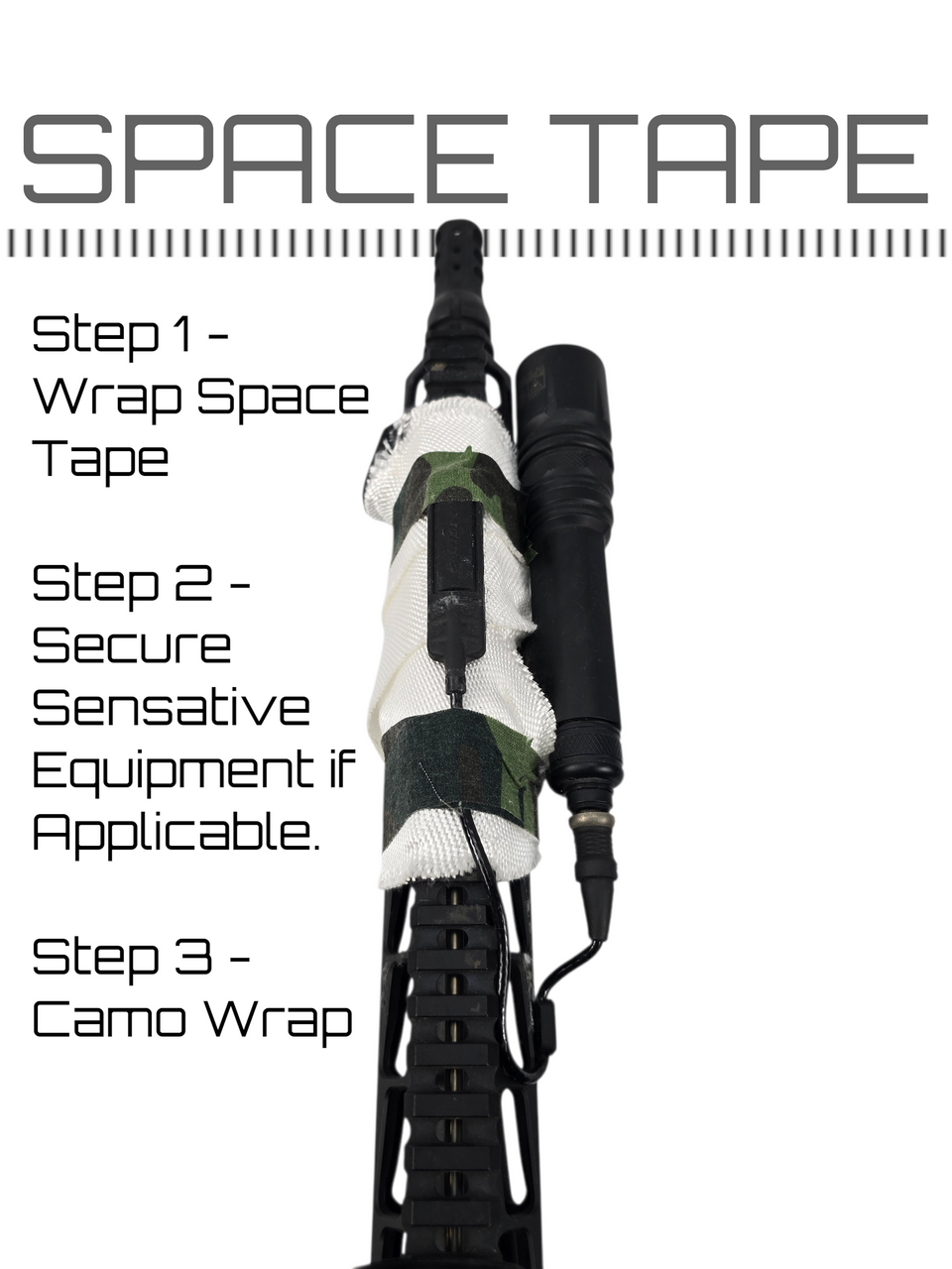PAMAX Space Tape - Handguard / Suppressor Insulated Wrap Kit - Image 3