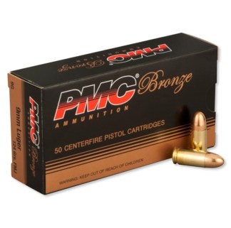 PMC 9mm 124gr FMJ Full Metal Jacket (200rds)