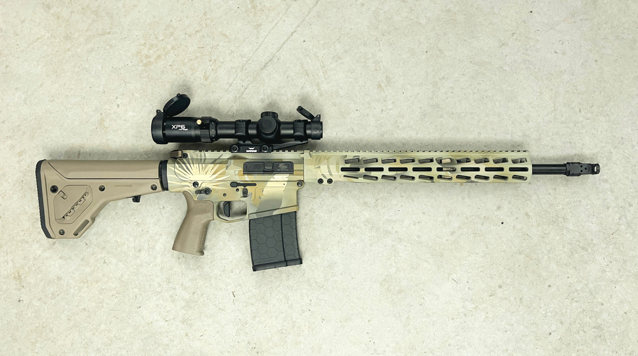 PMT-10 20" .308/7.62x51 Battle Rifle - FLORIDA MAN CAMO - Image 2