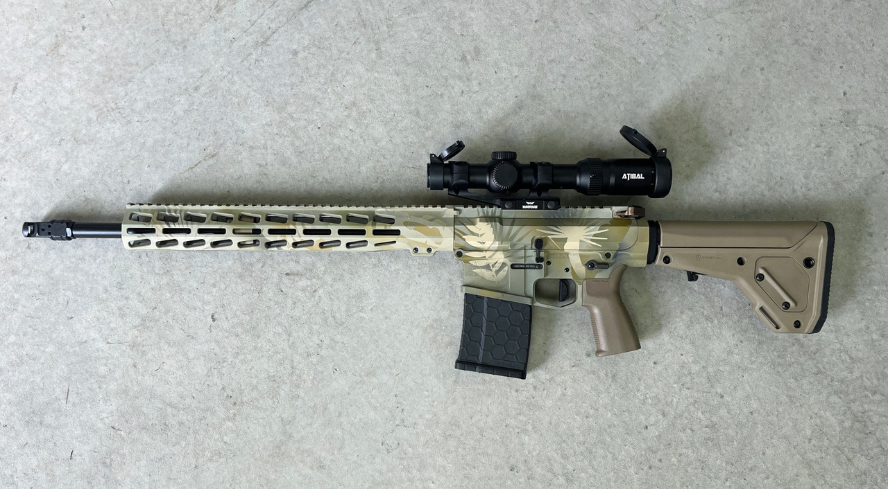 PMT-10 20" .308/7.62x51 Battle Rifle - FLORIDA MAN CAMO - Image 7