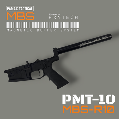 PMT-10 Complete Lower Reciever MBS-R10 Magnetic Buffer System - Image 3