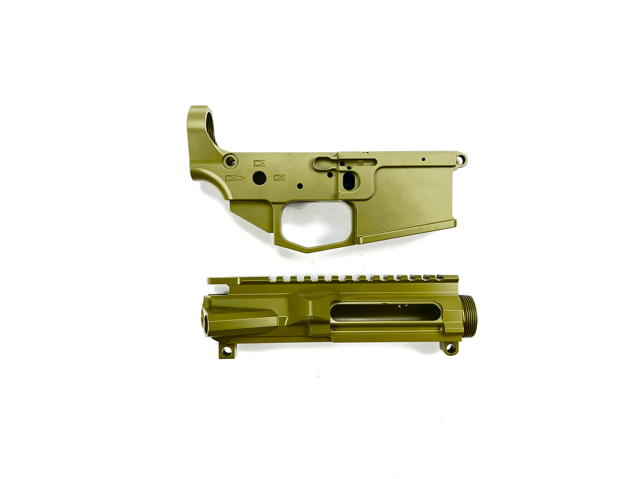 PMT-15 Billet AR15 Receiver Set & Handguard - Bazooka Green - Image 7