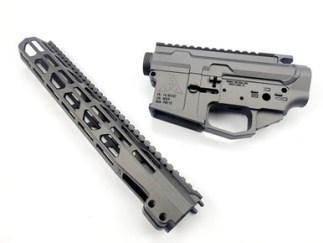 PMT-15 Billet AR15 Receiver Set & Handguard - Tungsten