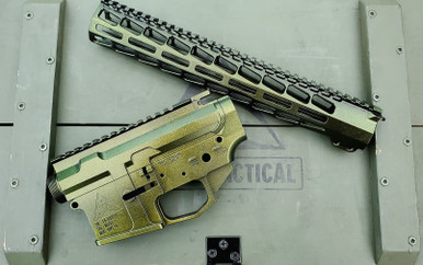 PMT-15 Billet AR15 Receiver Set & Handguard - XSLICK OD/GREEN - Image 2