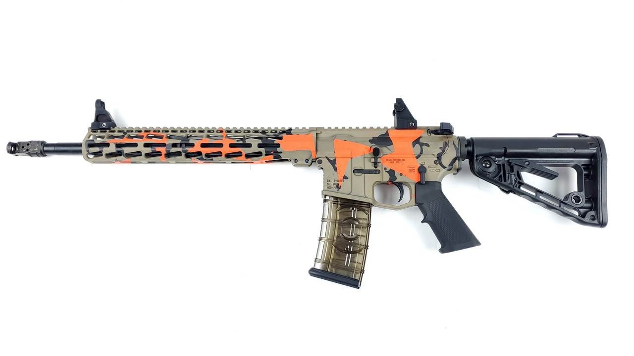 PMT-15 ORG-GEO Pattern XSlick .223/5.56 16" Rifle - Image 6