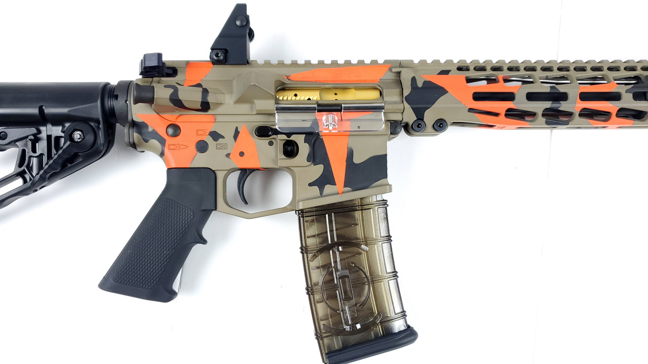 PMT-15 ORG-GEO Pattern XSlick .223/5.56 16" Rifle - Image 8