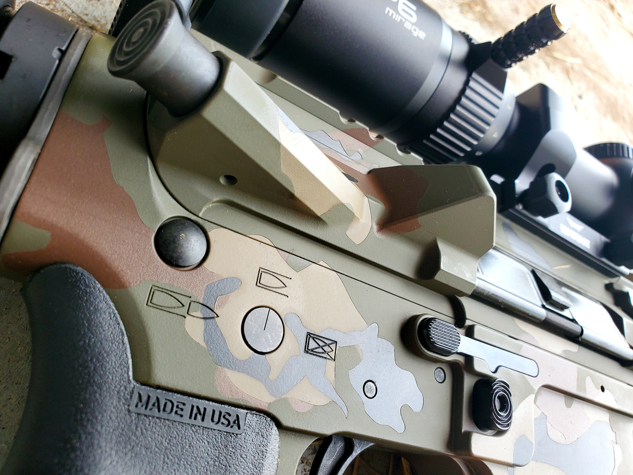 PMT-15 Woodland XSlick .223/5.56 16" DMR Rifle - Image 4