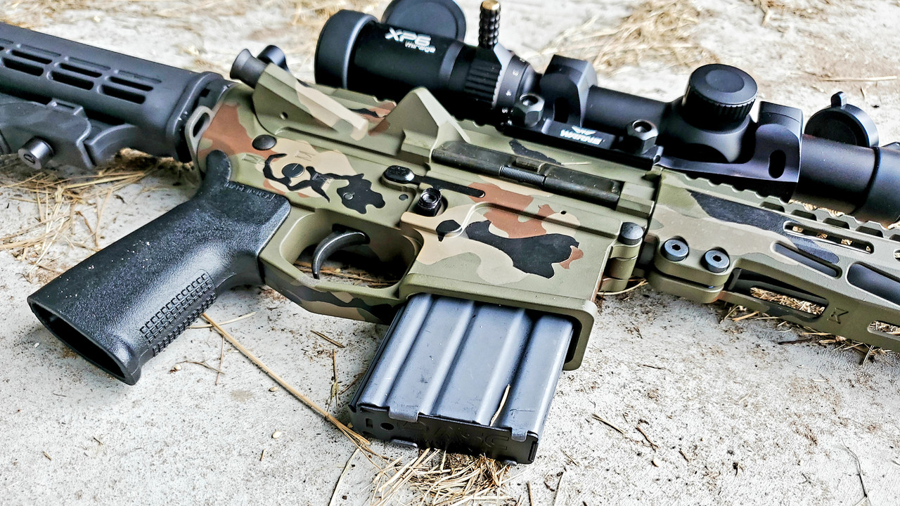 PMT-15 Woodland XSlick .223/5.56 16" DMR Rifle - Image 8