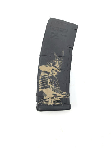 Samurai - Laser Engraved 30RD AR15 PMAG - Image 6
