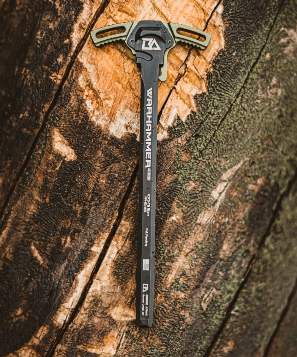 WARHAMMER Mod2 AR-15 Ambidextrous Charging Handle by Breek Arms-ODG - Image 7