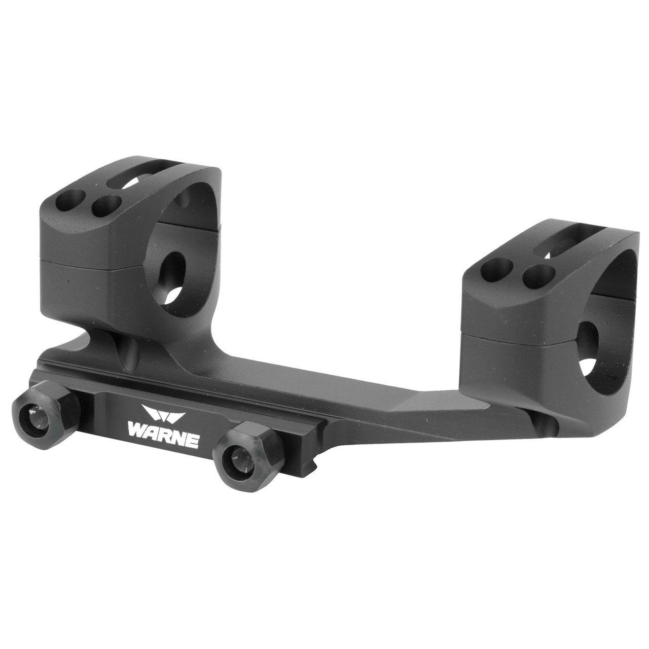 Warne Gen 2 Scope Mount, 30mm Extended Skeletonized - Black - Image 3